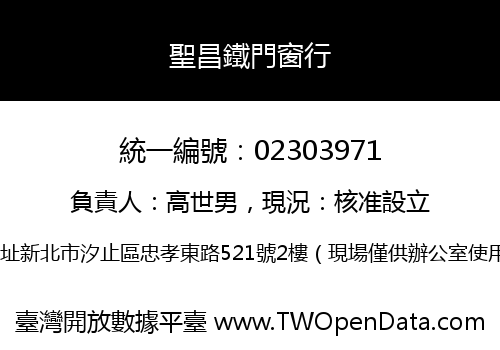 聖昌鐵門窗行