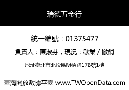 瑞德五金行
