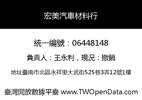 宏美汽車材料行