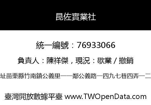 昆佐實業社