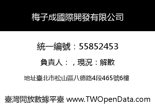 梅子成國際開發有限公司