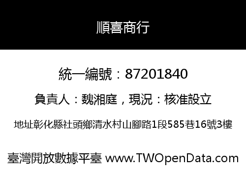 順喜商行