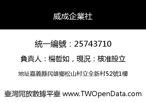 威成企業社