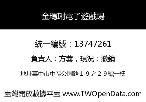 金瑪琍電子遊戲場
