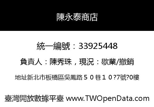 陳永泰商店