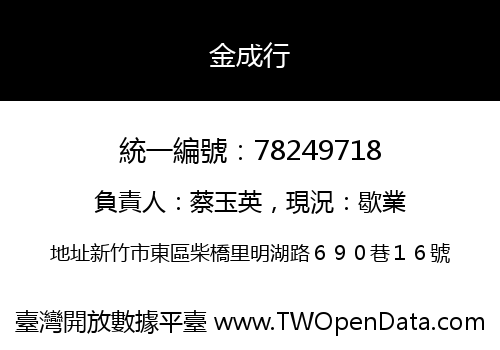 金成行