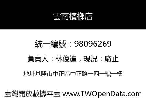 雲南檳榔店