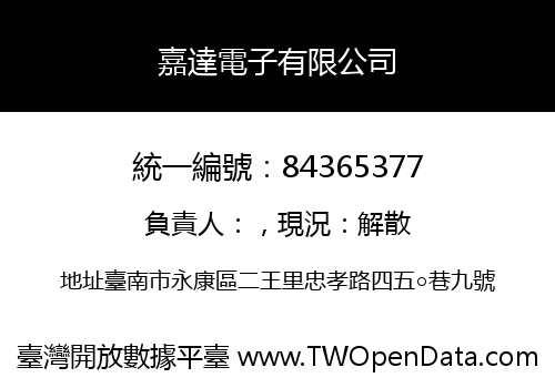 嘉達電子有限公司