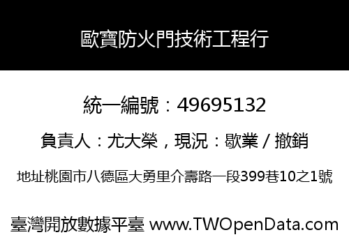 歐寶防火門技術工程行