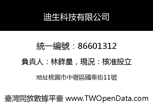 迪生科技有限公司