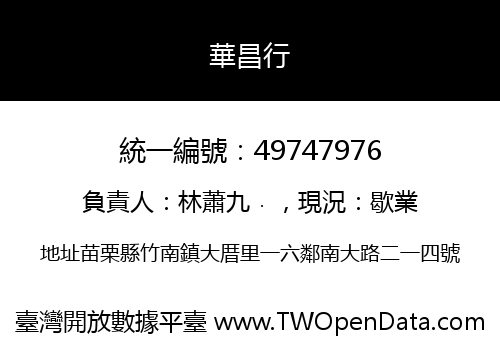 華昌行