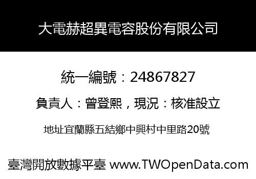 大電赫超異電容股份有限公司