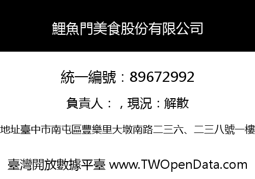 鯉魚門美食股份有限公司