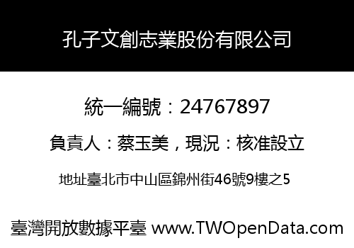 孔子文創志業股份有限公司