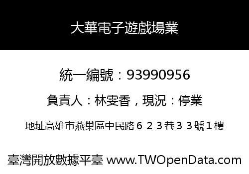 大華電子遊戲場業