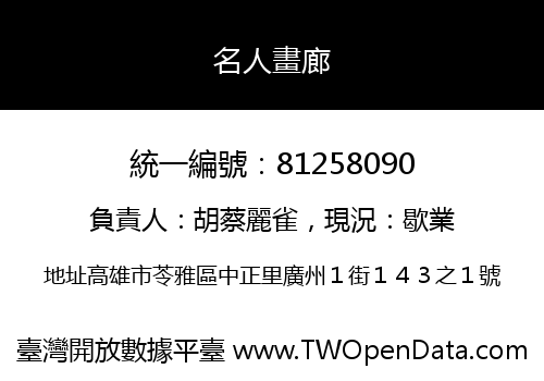 名人畫廊