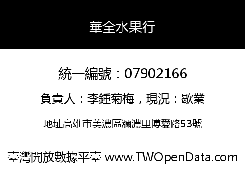 華全水果行