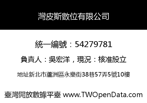 灣皮斯數位有限公司