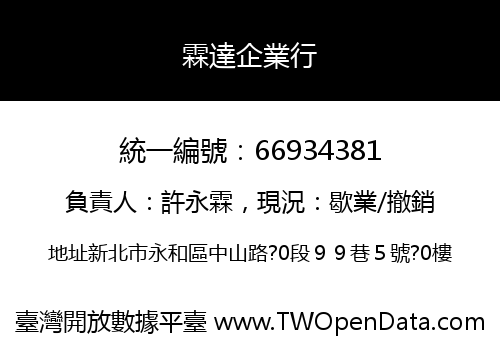 霖達企業行