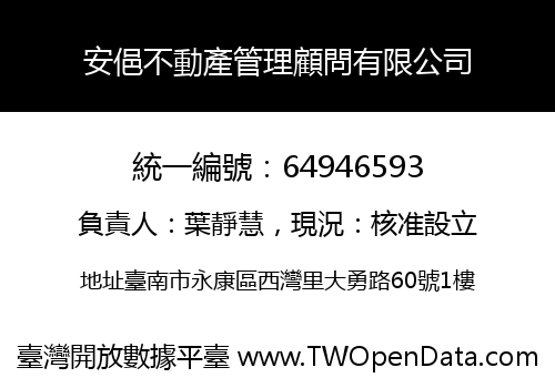 安俋不動產管理顧問有限公司