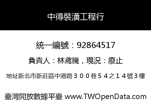 中得裝潢工程行