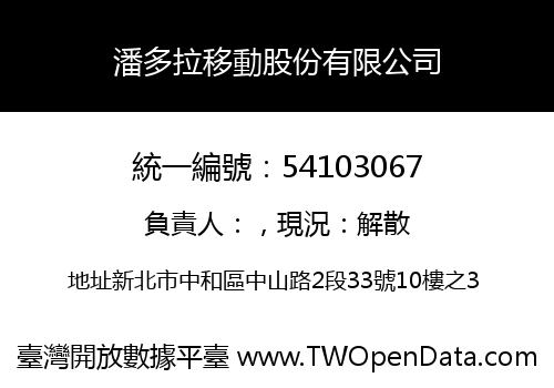 潘多拉移動股份有限公司