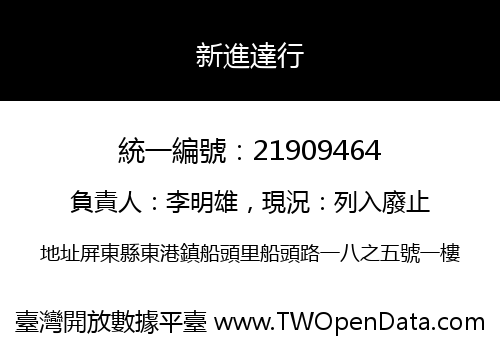新進達行
