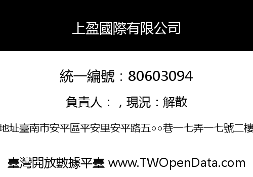 上盈國際有限公司