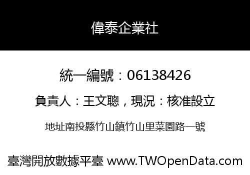 偉泰企業社