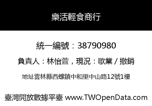 樂活輕食商行