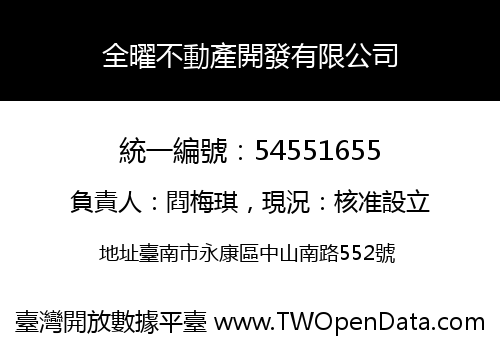 全曜不動產開發有限公司