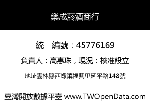 樂成菸酒商行