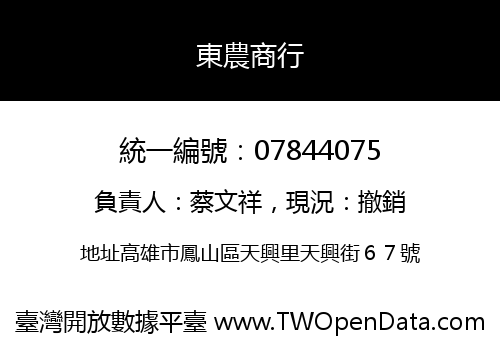 東農商行