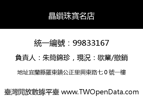 晶鑽珠寶名店
