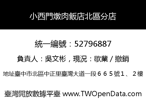 小西門燉肉飯店北區分店