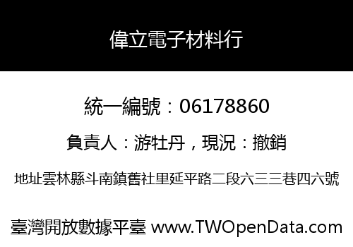 偉立電子材料行