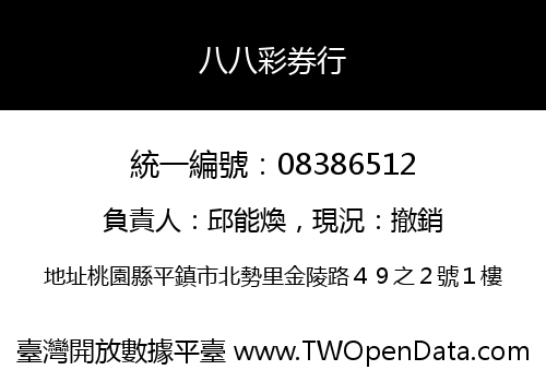 八八彩券行