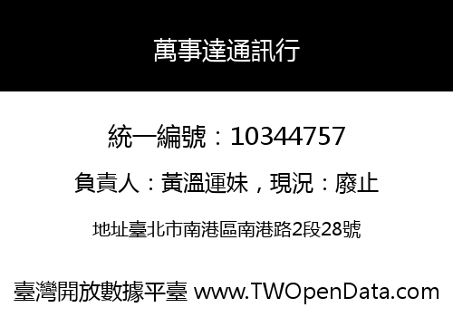 萬事達通訊行