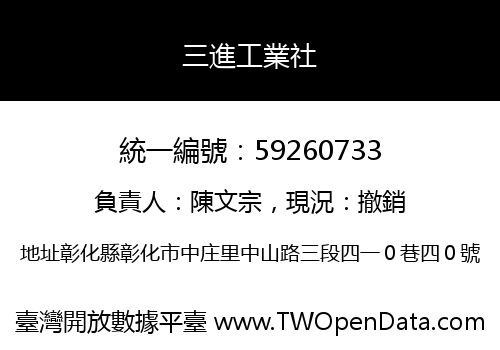 三進工業社