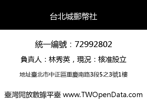 台北城郵幣社