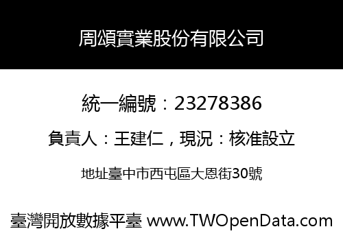 周頌實業股份有限公司