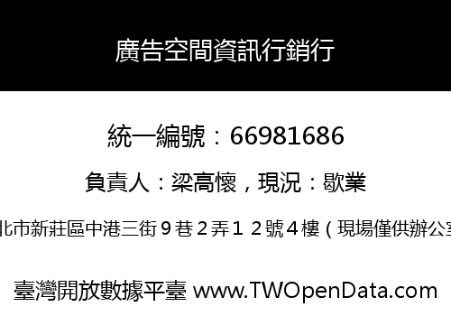 廣告空間資訊行銷行