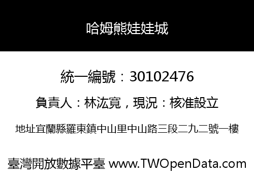 哈姆熊娃娃城