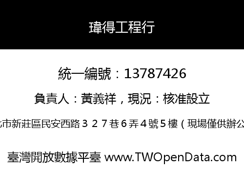 瑋得工程行