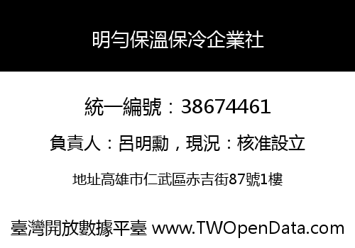 明勻保溫保冷企業社