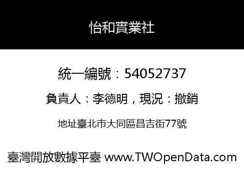 怡和實業社