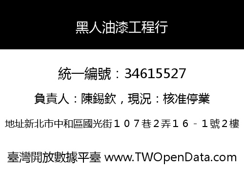黑人油漆工程行