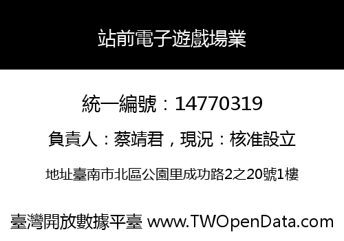 站前電子遊戲場業