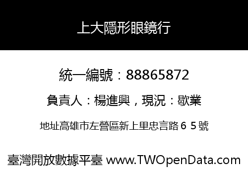 上大隱形眼鏡行