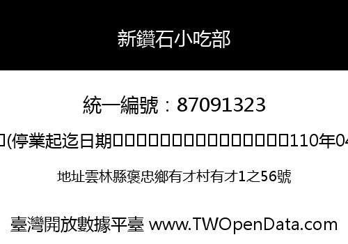 新鑽石小吃部